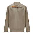 thumbnail image 1 of GigrtiJin 5T-15T Boys Corduroy Shirts Button Collared Pullover Shirts Fall Winter Long Sleeve Casual Going Out Shirts, 1 of 8