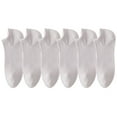 thumbnail image 1 of GigrtiJin 6 Pair Cotton No Show Socks for Women Solid Color Knitted Invisible Socks Breathable Cozy Short Socks, 1 of 7