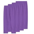 thumbnail image 1 of GigrtiJin Girls Multipack Casual Yoga Leggings Solid Color Elastic Waisted Straight Leg Slim Pants 4 Pack 3-12 Years, 1 of 7