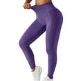 thumbnail image 1 of GigrtiJin High Waisted Leggings for Women Seamless Scrunch Yoga Pants Workout Running Athletic Joggers Hip Lift Legging, 1 of 5