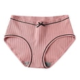 thumbnail image 1 of GigrtiJin High-Waisted Ribbed Briefs for Women Seamless Hipster Underwear Stretchy Panties, 1 of 7