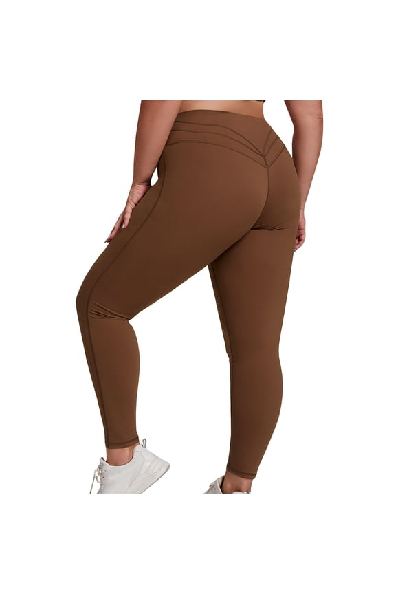 Leggings for Women Stretchy Soft Comfy High Waisted Workout Yoga Pants Lightweight Butt Lift Jogger Pants
