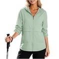 thumbnail image 1 of GigrtiJin Long Sleeve Jackets for Women Casual Zip up Hoodie Jackets Lightweight Outdoor Hiking Track Jackets with Pockets, 1 of 6