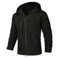 thumbnail image 1 of GigrtiJin Men Cycling Running Rain Jackets Lightweight Casual Waterproof Coats Biking Hiking Windbreaker Raincoats, 1 of 1