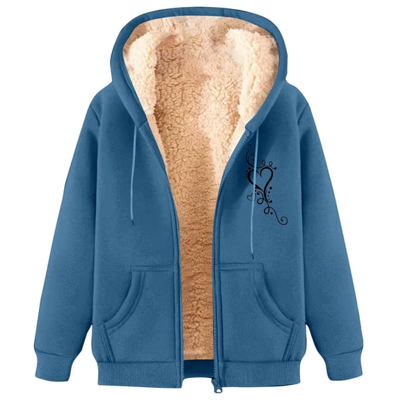 GigrtiJin Men Fleece Cardigan Jacket Solid Color Printed Drawstring Full Zipper Hooded Sweatshirt with Pocket Thermal Comfy Hoodie