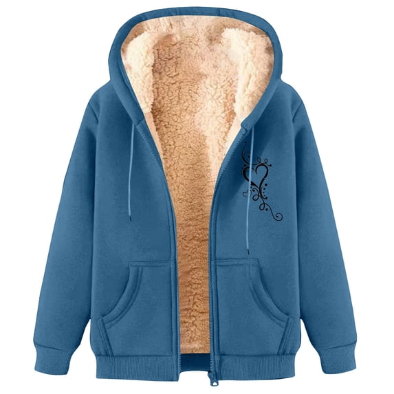 GigrtiJin Men Fleece Cardigan Jacket Solid Color Printed Drawstring Full Zipper Hooded Sweatshirt with Pocket Thermal Comfy Hoodie