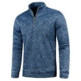 thumbnail image 1 of GigrtiJin Men Quarter Zip up Long Sleeve Sweatshirt Pullover Casual Lightweight Mock Neck Comfy Golf Running Sweatshirts, 1 of 4