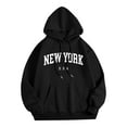 thumbnail image 1 of GigrtiJin Men's Casual Hoodies Hooded Drawstring Sweatshirt with Pocket Baggy Casual Breathable Blouse, 1 of 5