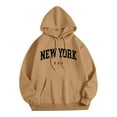 thumbnail image 1 of GigrtiJin Men's Casual Hoodies Hooded Drawstring Sweatshirt with Pocket Baggy Casual Breathable Blouse, 1 of 5