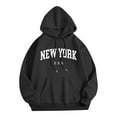 thumbnail image 1 of GigrtiJin Men's Casual Hoodies Hooded Drawstring Sweatshirt with Pocket Baggy Casual Breathable Blouse, 1 of 5