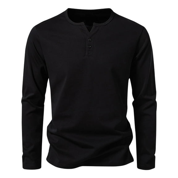 GigrtiJin Men's Fall Plus Size Shirts Long Sleeves Classic Fashion Casual Blouses Comfy Loose Button Basic Tops
