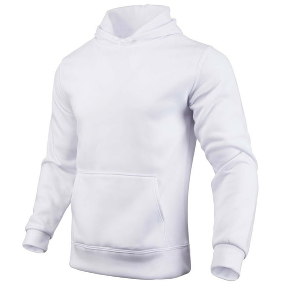 GigrtiJin Men's Hooded Casul Sweatshirt Solid Color Drawstring Hoodies With Pocket Trendy Gym Long Sleeve Blouse