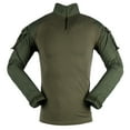thumbnail image 1 of GigrtiJin Men's Lightweight Shirts Hunting Hiking Plus Size Tees Tops Breathable Turtleneck Long Sleeves Pullover Top, 1 of 7