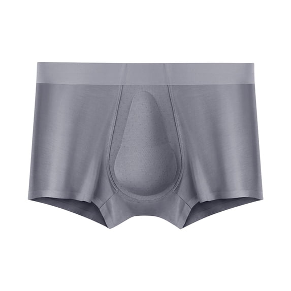 GigrtiJin Mens Athletic Pouch Underpants Solid Color Mid Rise Full Coverage Hip Lifting Trunks Underwear Sweatproof Hipster Boxer Briefs