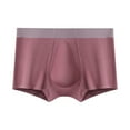 thumbnail image 1 of GigrtiJin Mens Athletic Pouch Underpants Solid Color Mid Rise Full Coverage Hip Lifting Trunks Underwear Sweatproof Hipster Boxer Briefs, 1 of 7