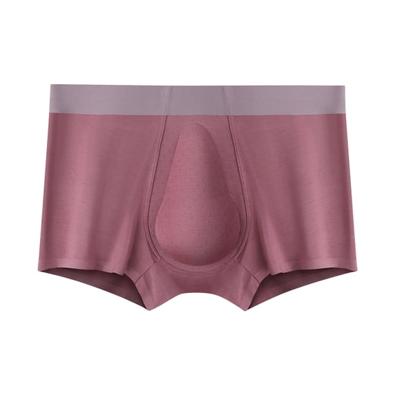 GigrtiJin Mens Athletic Pouch Underpants Solid Color Mid Rise Full Coverage Hip Lifting Trunks Underwear Sweatproof Hipster Boxer Briefs