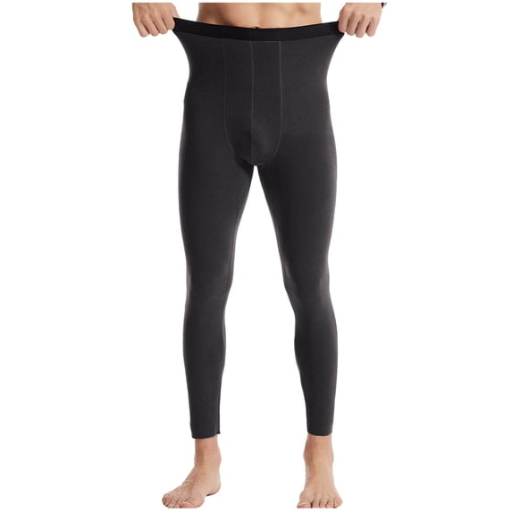 GigrtiJin Mens Gym Yoga Pants Solid Color High Waist Straight Leg Cropped Pants Slim Athletic Leggings