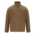 thumbnail image 1 of GigrtiJin Mens Plus Size Fleece Jackets Full Zip Jacket Fall Winter Hunting Windproof Soft Warm Coats with Zip Pockets, 1 of 6