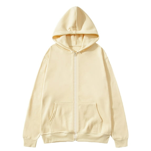 GigrtiJin Mens Zip up Hooded Sweatshirt Casual Long Sleeved Solid Color Hoodie Comfy Sport Lightweight Top with Pocket