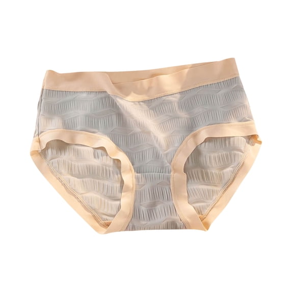 GigrtiJin Mid Rise Underwear for Women Seamless Wide Rimmed Briefs Panties Breathable Comfy Underpants