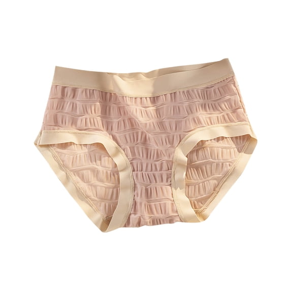 GigrtiJin Mid Rise Underwear for Women Seamless Wide Rimmed Briefs Panties Breathable Comfy Underpants