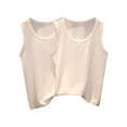 thumbnail image 1 of GigrtiJin Multipack Cotton Tank Tops for Toddler Children Solid Color Crew Neck Sleeveless Athletic Blouse Casual Loose Shirt 3 Pack, 1 of 6