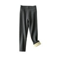 thumbnail image 1 of GigrtiJin Toddler Boys Girls Cotton Base Leggings Solid Color Thermal Long Pants Casual Comfortable Trousers, 1 of 5