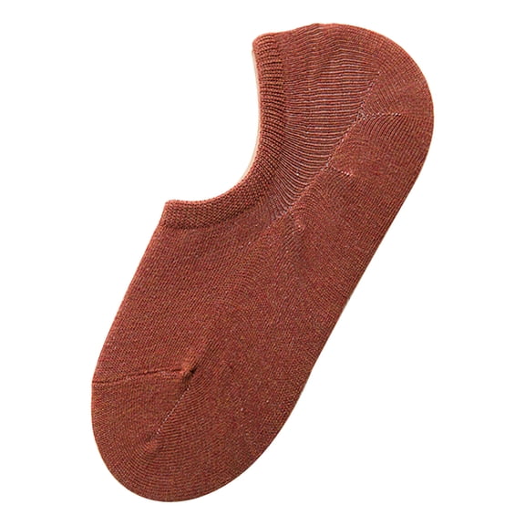 GigrtiJin Women Cotton Invisible Socks Solid Color Anti Slip No Show Socks Lightweight Breathable Socks