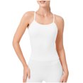 thumbnail image 1 of GigrtiJin Women's Open Back Workout Tank Top with Built in Bra Athletic Racerback Slim Gym Yoga Camisole Tops, 1 of 8