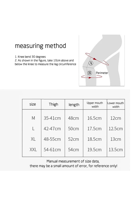 Womens Heated Knee Sleeve Solid Color Thigh High Footless Socks Outdoor Cycling Protection Socks