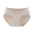 thumbnail image 1 of GigrtiJin Womens Low Waisted Underwear Seamless Solid Color Invisible Panties Breathable Smoothing Underpants, 1 of 4