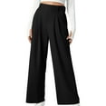 thumbnail image 1 of GigrtiJin Womens Wide Leg Dress Pant Business Casual Office Work Pants High Waisted Pleated Loose Trousers with Pockets, 1 of 8