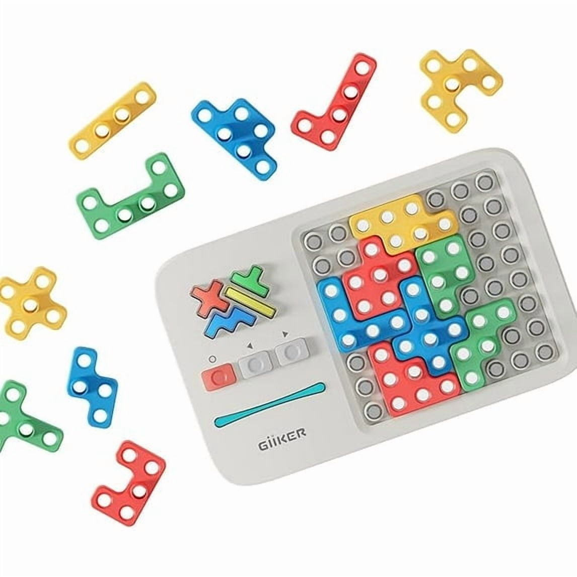 GiiKER Super Blocks,STEM Pattern-Matching Puzzle with 1000+ Challenges,Brain Teaser Toy for Kids and Teens,Travel and Birthday Gift Idea