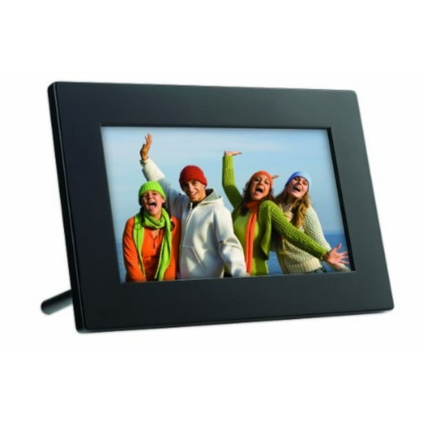 GiiNii GT7AWP 7Inch Flatscreen Digital Picture Frame (Piano Black