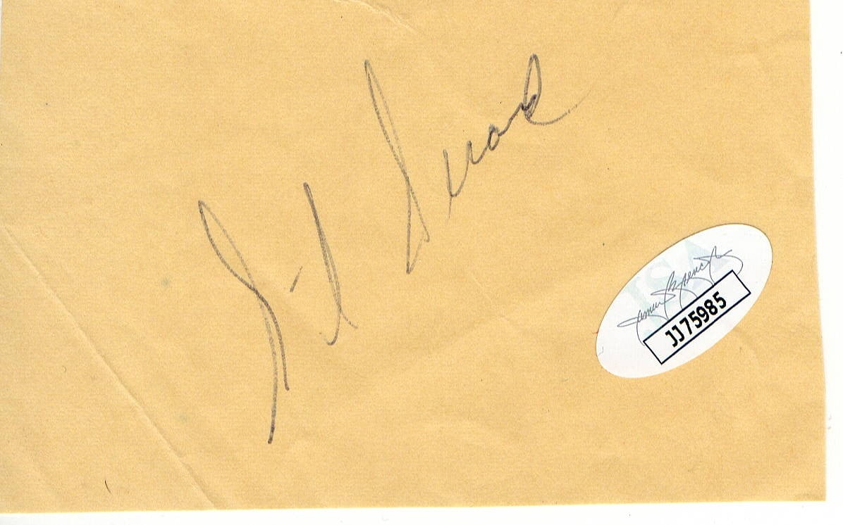 Gil Gerard Signed Autographed Paper Cut Signature Buck Rogers JSA ...