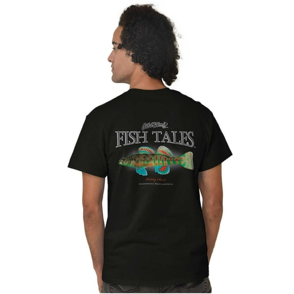 Gil McFinn Darter Fishing Fisherman Plus Size Crewneck Graphic Tee Shirt Brisco Brands 3X