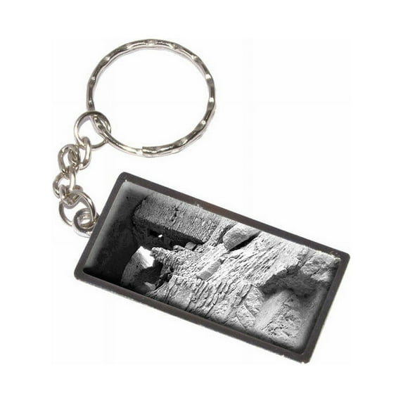 Gila Cliff Dwellings Ruins National Monument New Mexico Vintage Keychain Key Chain Ring