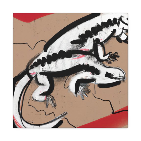 Gila Monster Sublime Art - Canvas