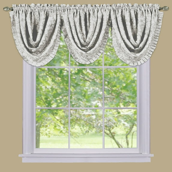Gila Waterfall Valance - Ivory