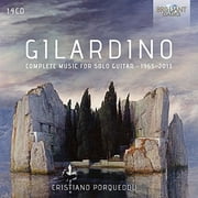 Gilardino / Porqueddu,Cristiano - Complete Music for Solo Guitar 1965-2013 - Music & Performance - CD