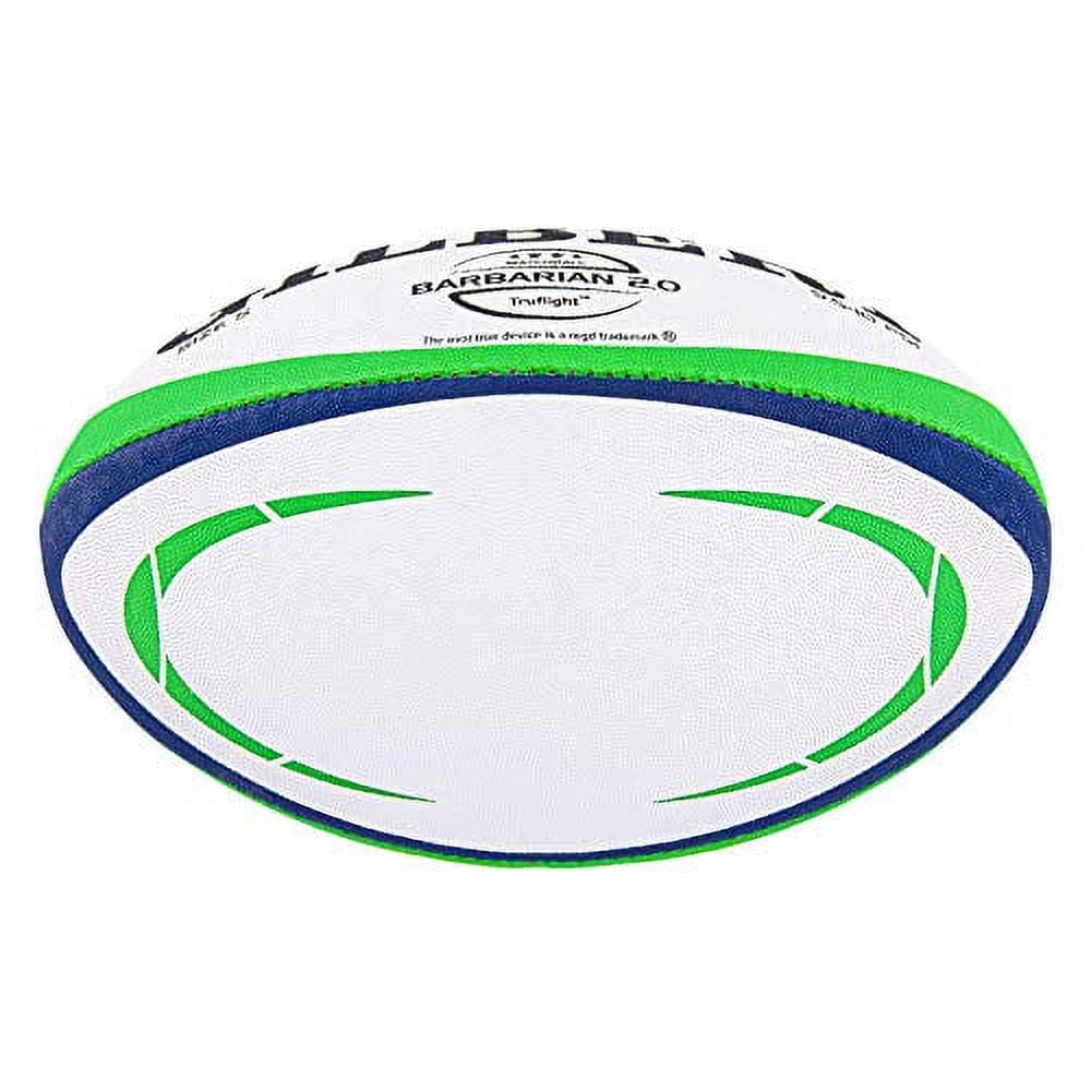 Gilbert USA Rugby Barbarian Match Ball - Official Size 5 Game Ball With Superior Grip