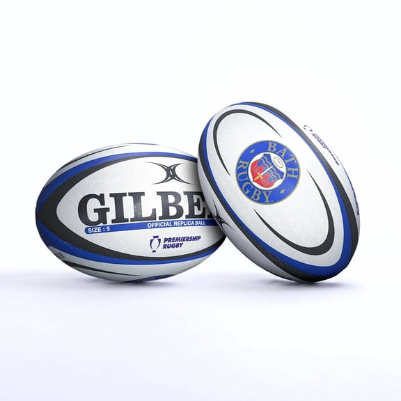 Gilbert Bath Rugby Club Replica Ball - 5 - Standard