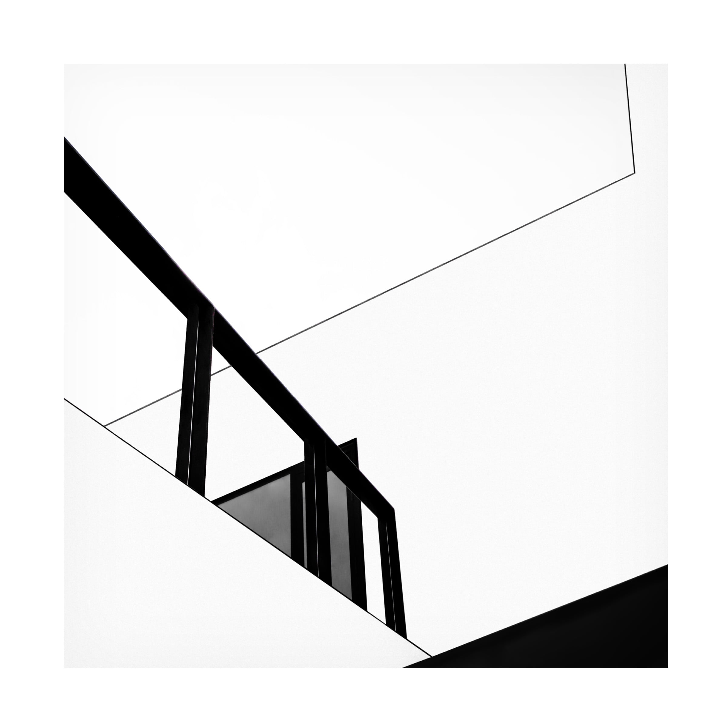 Gilbert Claes 'The Railing' Canvas Art