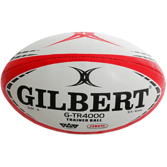 Gilbert G-TR4000 Training Rugby Ball - Scarlet