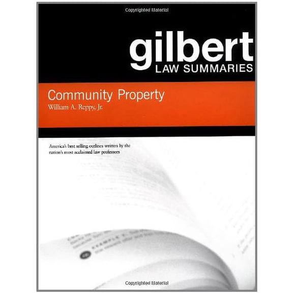 Pre-Owned Community Property (Paperback) 0314152202 9780314152206