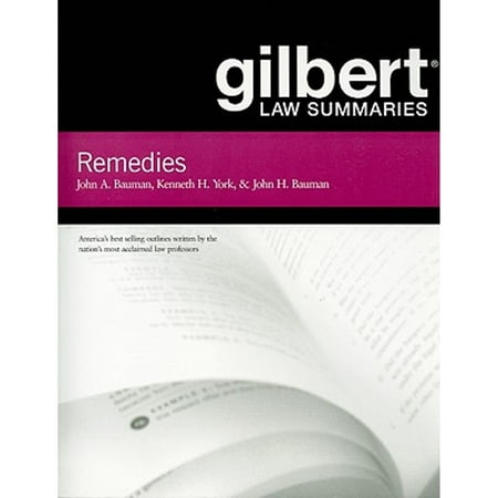 Pre-Owned Gilbert Law Summaries on Remedies (Paperback) 0314143491 9780314143495