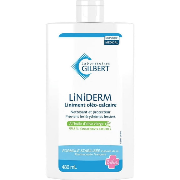 Gilbert Liniderm Oil-Limestone Liniment 480ml