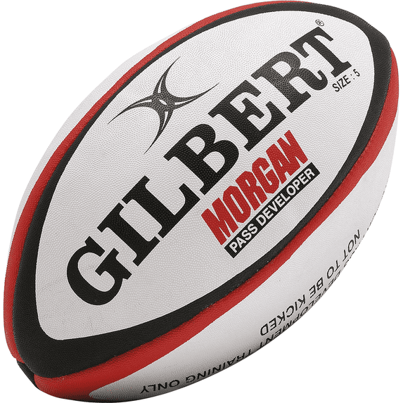 Gilbert Morgan Pass Developer Weighted Rugby Ball - 5 - Standard