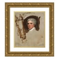 thumbnail image 1 of Gilbert Stuart 12x14 Gold Ornate Wood Frame and Double Matted Museum Art Print Titled - John Bill Ricketts (1795-1799), 1 of 4