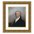 thumbnail image 1 of Gilbert Stuart 20x23 Gold Ornate Framed and Double Matted Museum Art Print Titled - James Monroe (C. 1817), 1 of 4